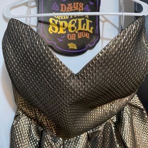 Gold Charlotte Russe Dress